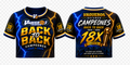 Camiseta Vaqueros Campeones Back2Back