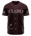 Esc. Manuel Cervantes 2027 Clairo Burgundy Football Jersey