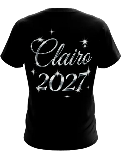 Escuela Manuel Cervantes 2027 Clairo T-Shirt Negra